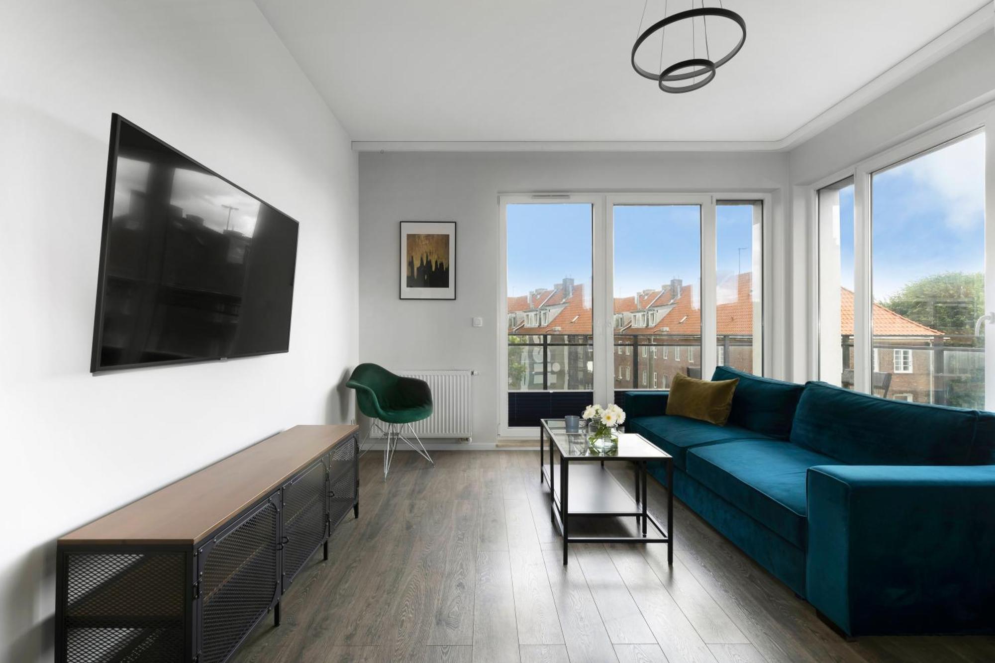 Blue Raven Downtown Apartments Gdansk Ngoại thất bức ảnh